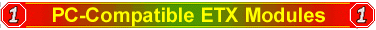 PC-Compatible ETX Modules